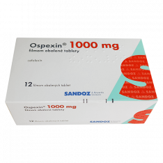 Оспексин Цефалексин Европа Sandoz 1000мг табл. №12
