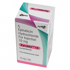 Эпирубицин 10мг лиофилизат Zyrubin фл №1